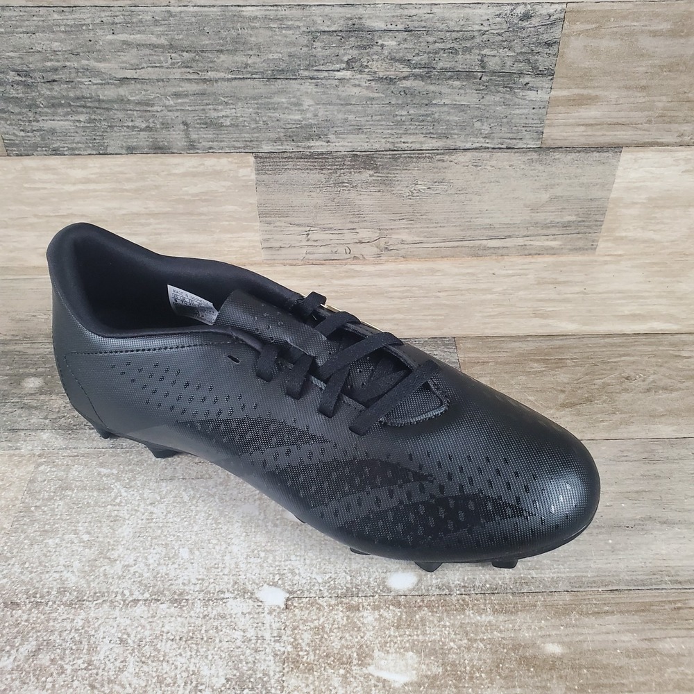 Adidas Predator Accuracy .4 Unisex Cleats Men 8 / Womens 9 Black Firm Ground